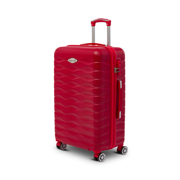 Trolley medio rosso in ABS Govago, Valigie, SKU o912000443, Immagine 0